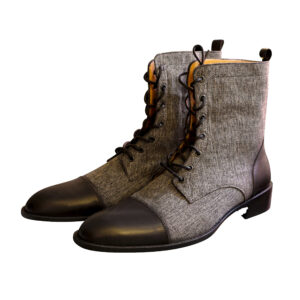 Grey Kicker Boot